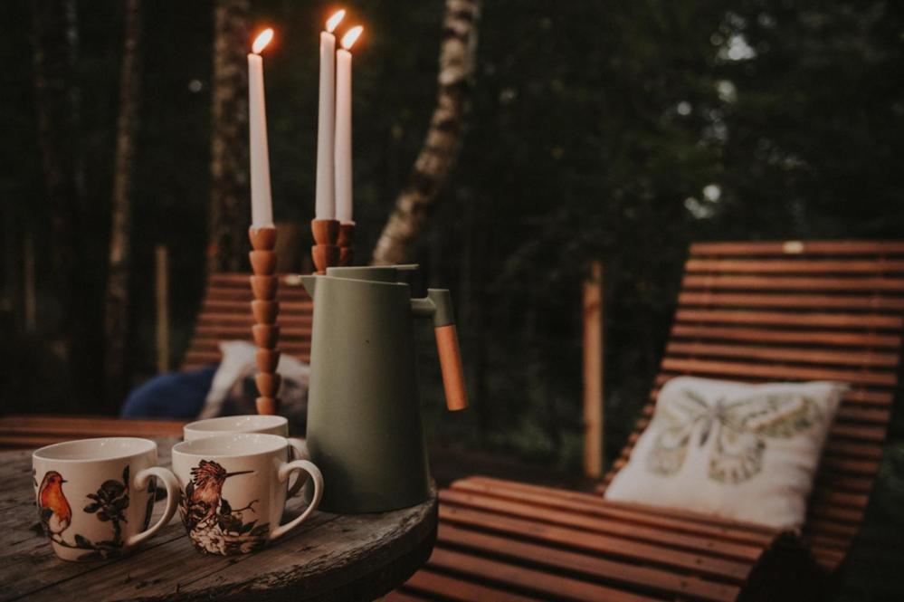 Jurty Z Widokiem, Prywatna Balia- Dzikolas Glamping Krasnobród エクステリア 写真