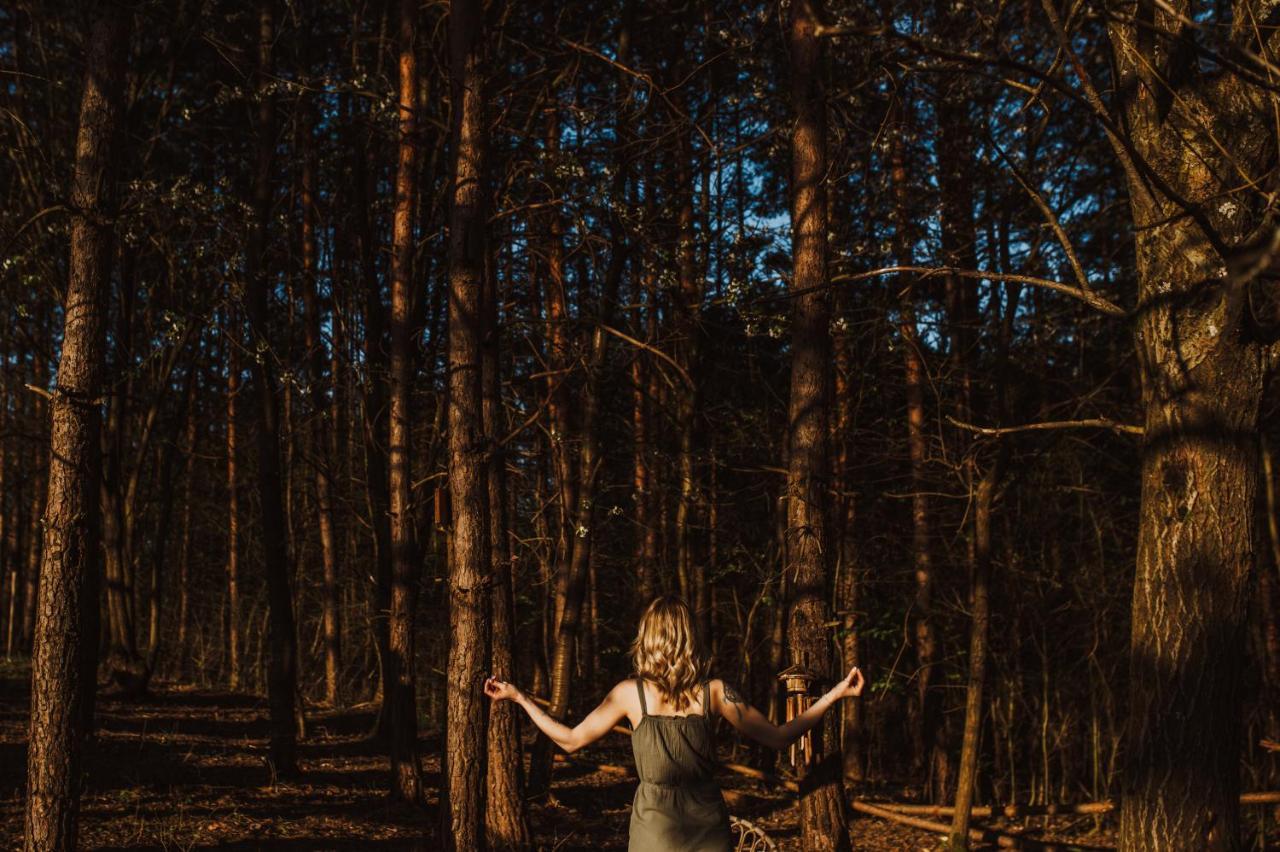 Jurty Z Widokiem, Prywatna Balia- Dzikolas Glamping Krasnobród エクステリア 写真