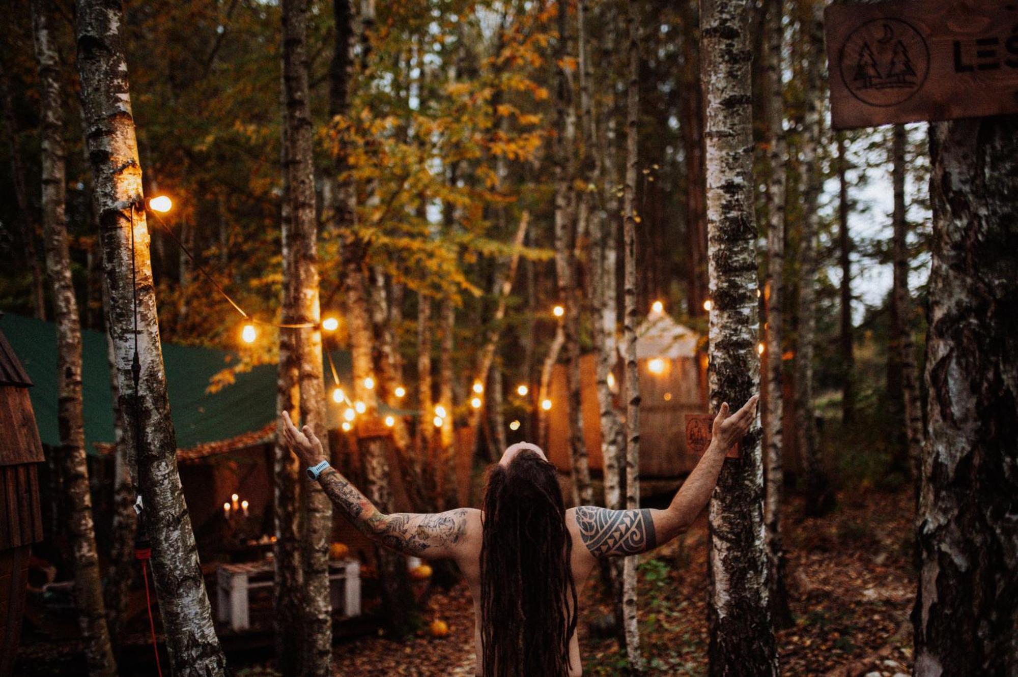 Jurty Z Widokiem, Prywatna Balia- Dzikolas Glamping Krasnobród エクステリア 写真