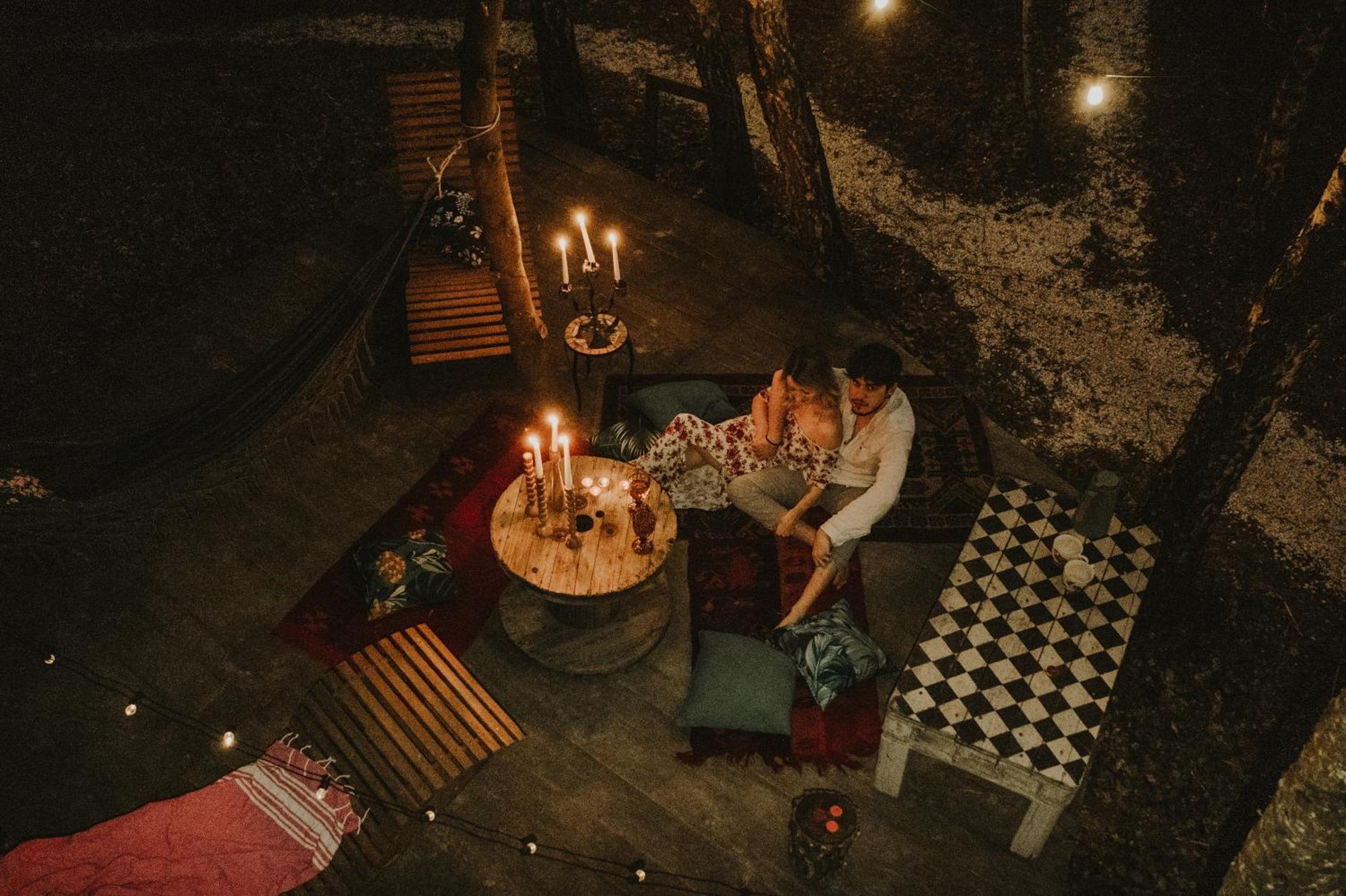 Jurty Z Widokiem, Prywatna Balia- Dzikolas Glamping Krasnobród エクステリア 写真